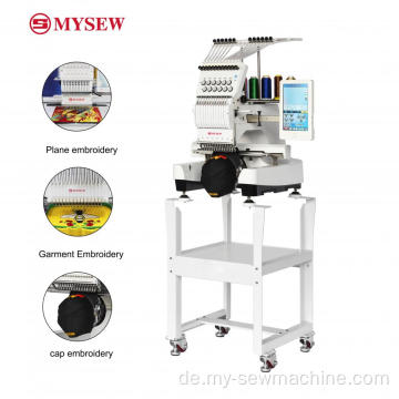 CE/ISO/SGS computergestützter Einzelkopf -Stickmaschine